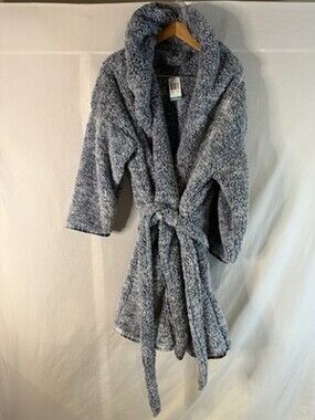 Vera Bradley Fluffy Fleece Robe 2x 3x Snowy Plaid Faux Fur Plush NWT $79 MSRP